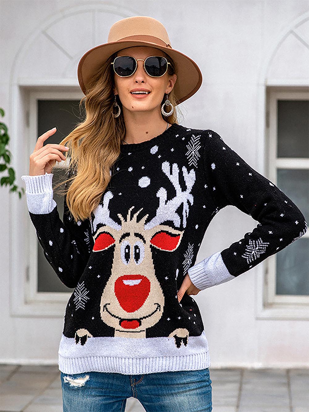 Pull vintage classique