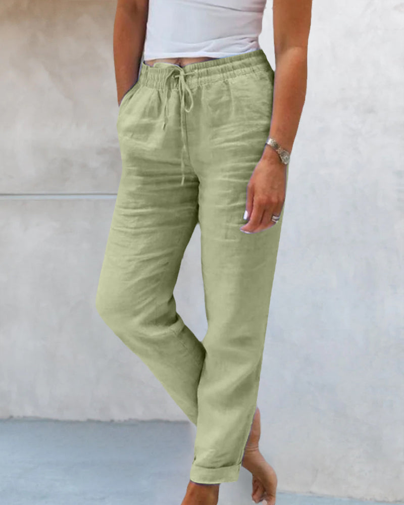 SL | Pantalon classique avec cordon de serrage
