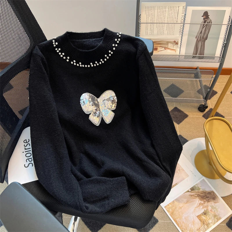 Pull au design réfléchi