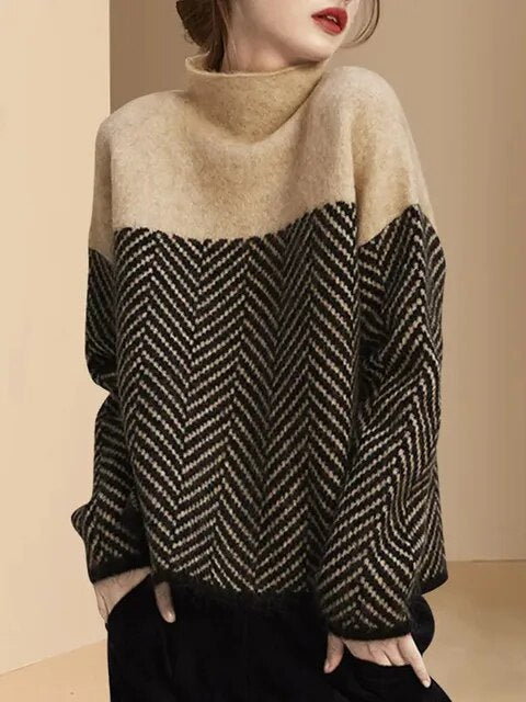 Pull d'inspiration vintage