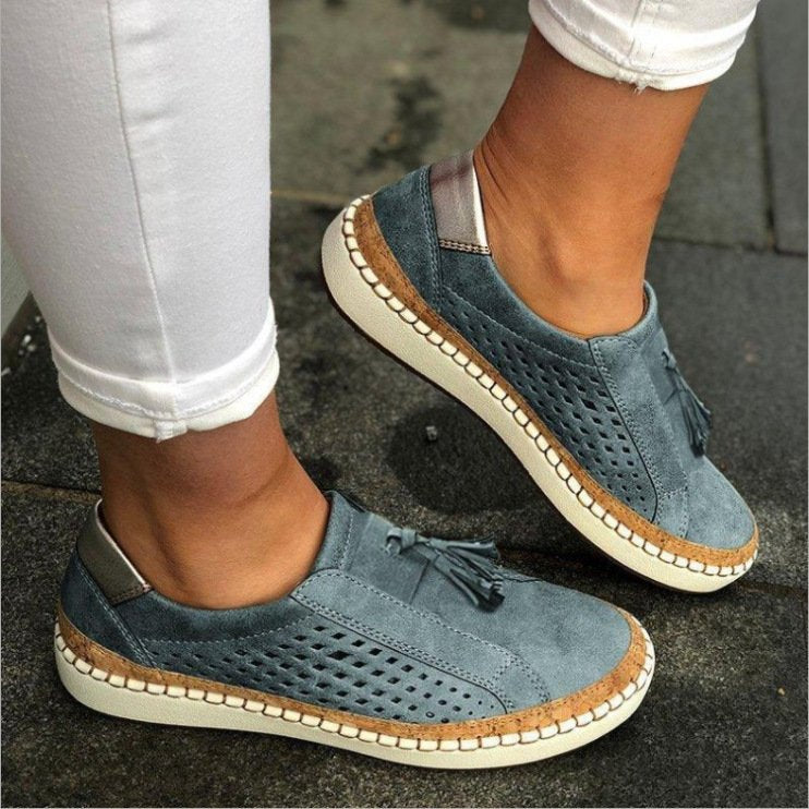 SL | Baskets slip-on avec détail de glands