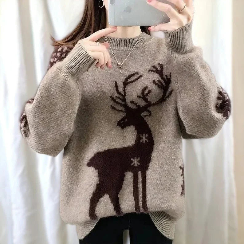Pull au design réfléchi