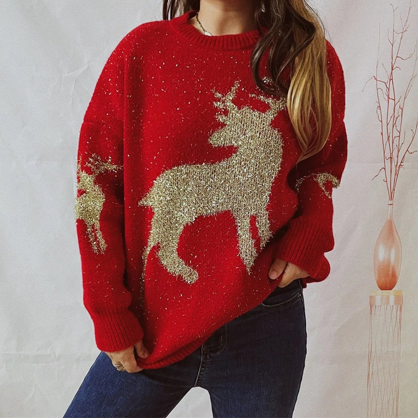 Pull au design réfléchi