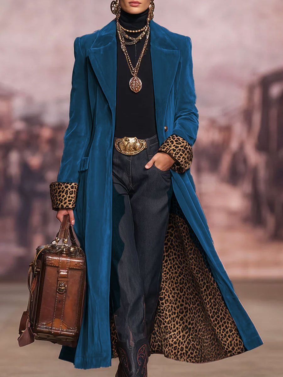 Manteau au design réfléchi