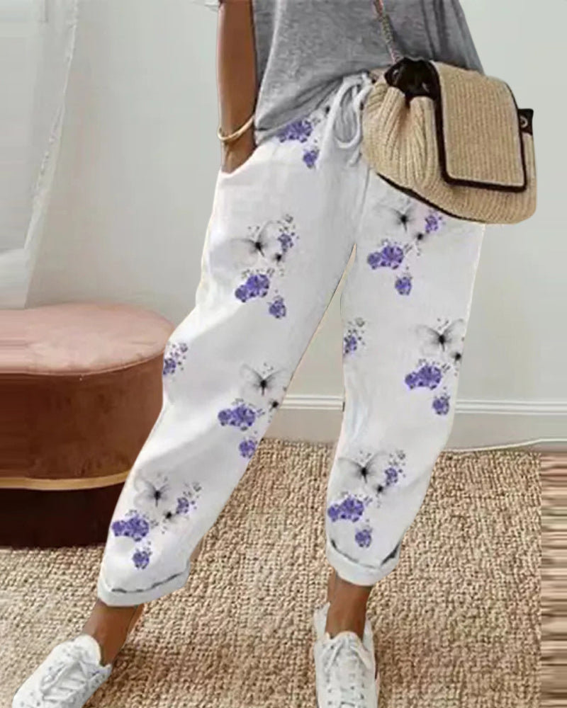 SL | Pantalon à string retroussé