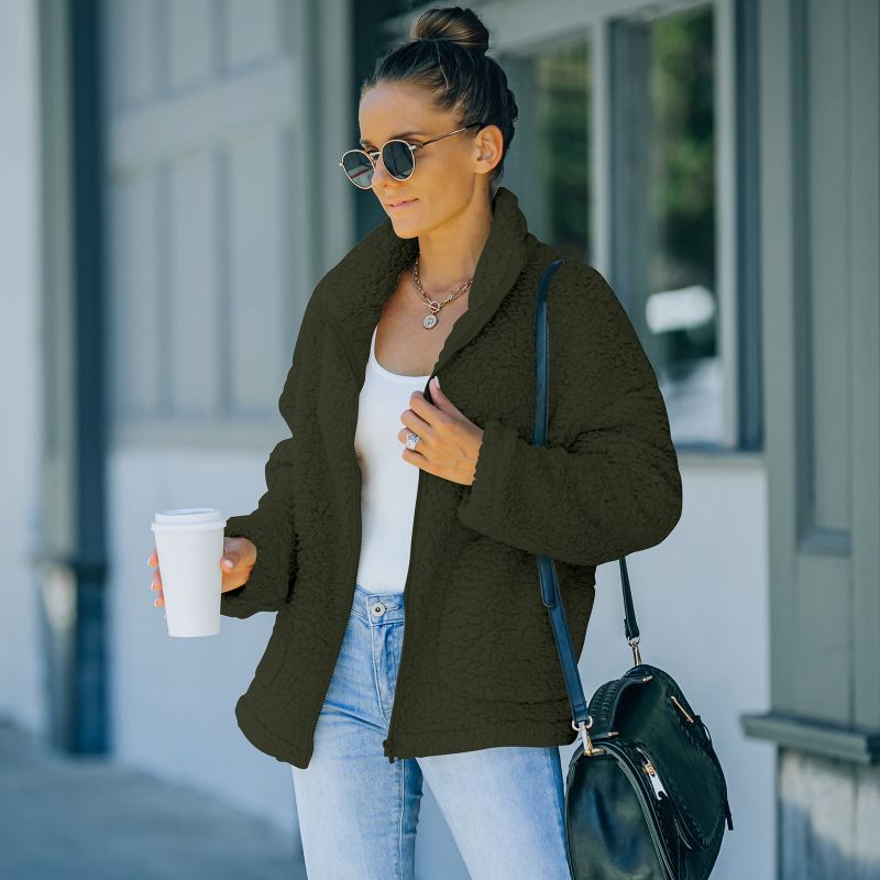 EP | MadeleineJacket I Veste en peluche pour femmes