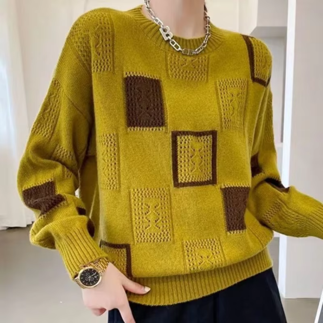 Pull au style vintage intemporel