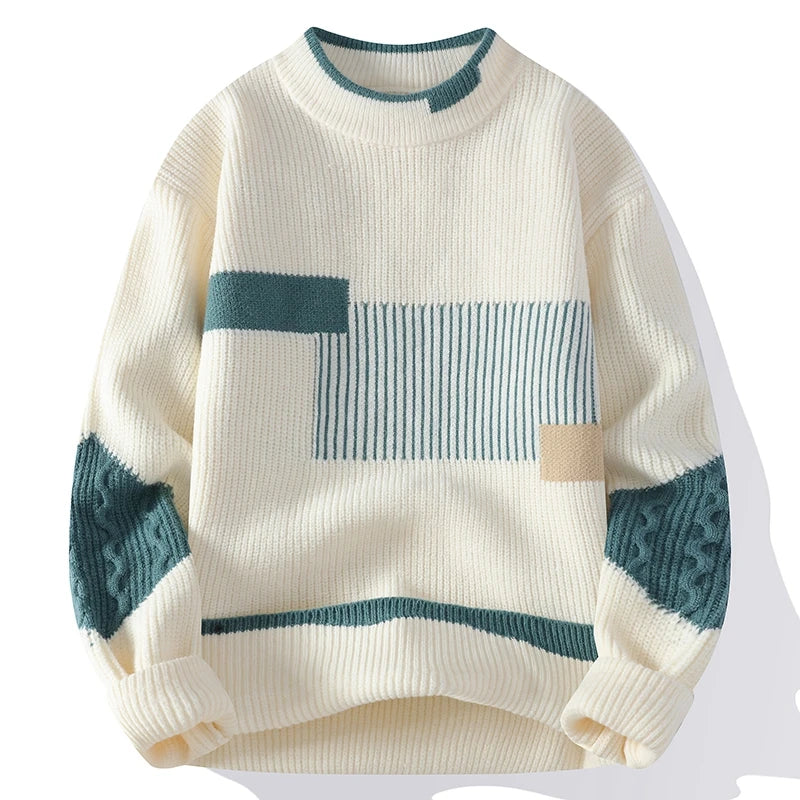 Pull au design réfléchi