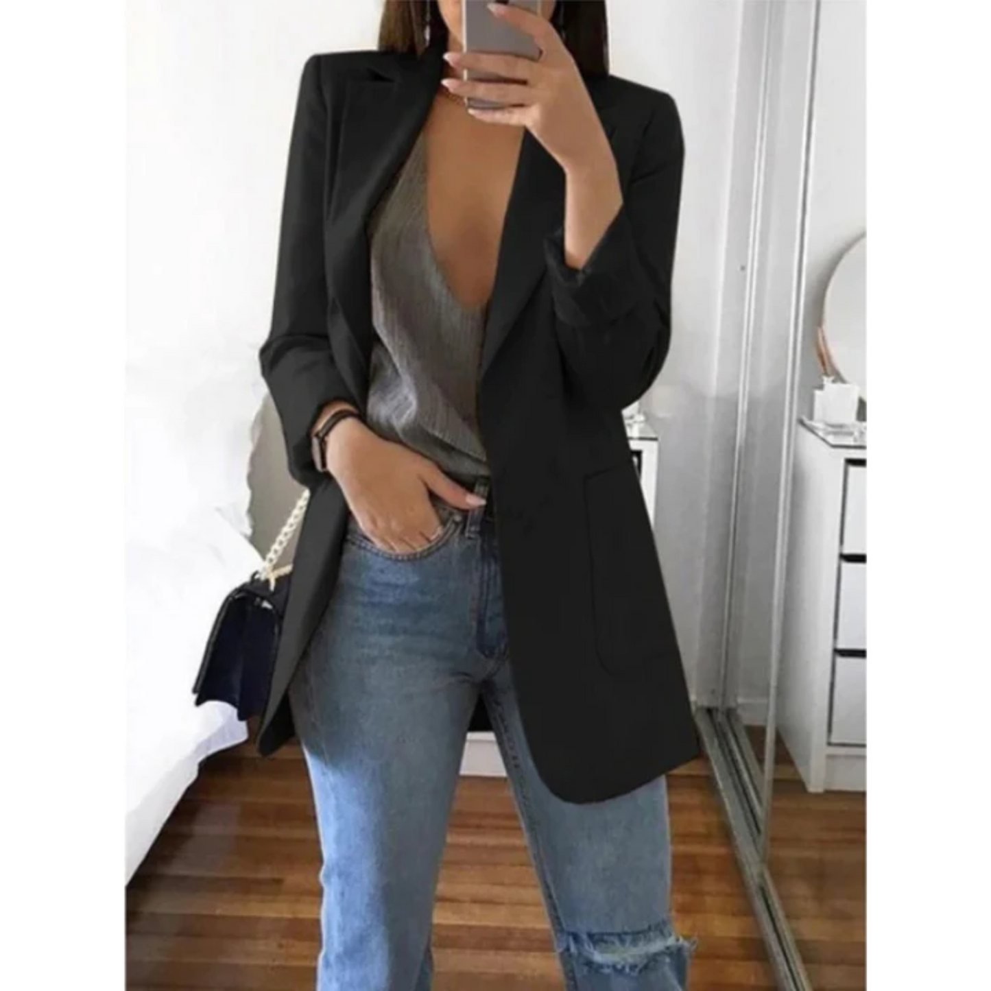 EP | Blazer de style à la coupe étroite