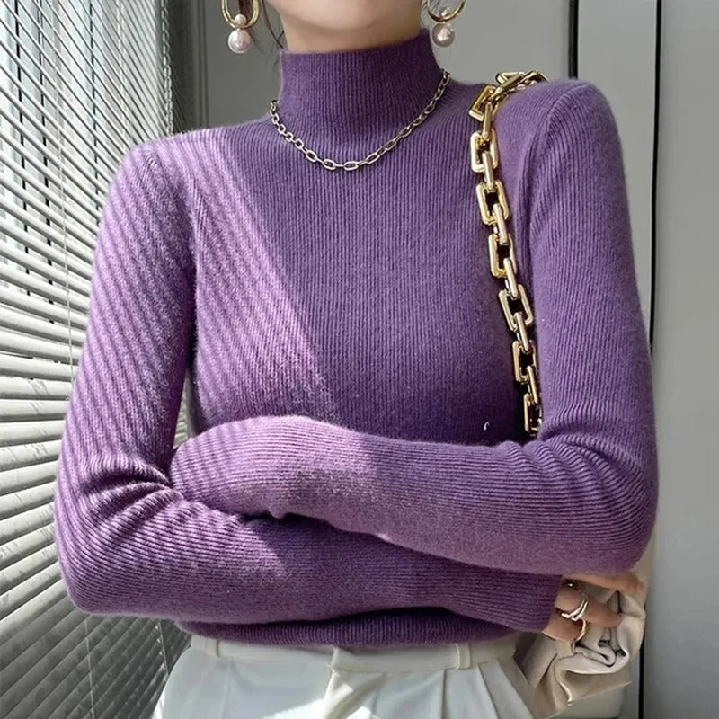 Pull au design réfléchi