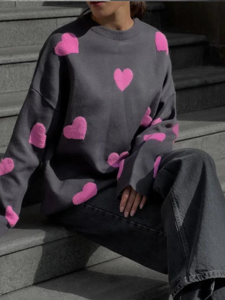 Pull au design réfléchi