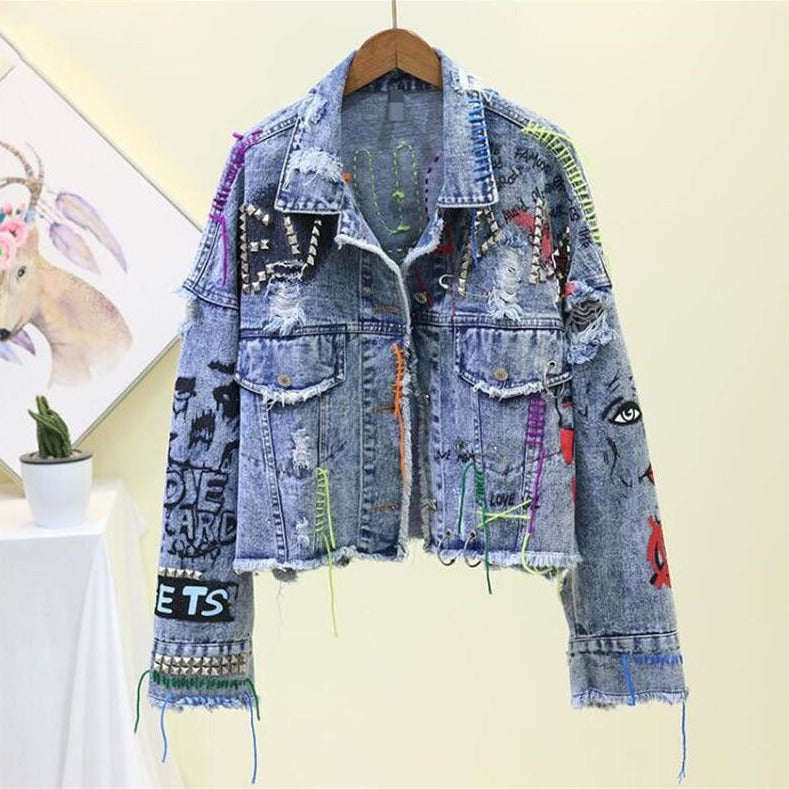 EP | MimisJacket I Veste en denim pour femmes