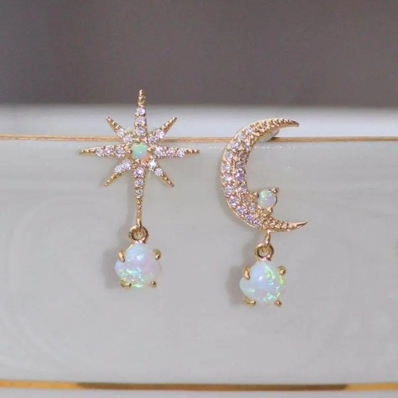 Or Boucle d'oreille romantique pour moments spéciaux