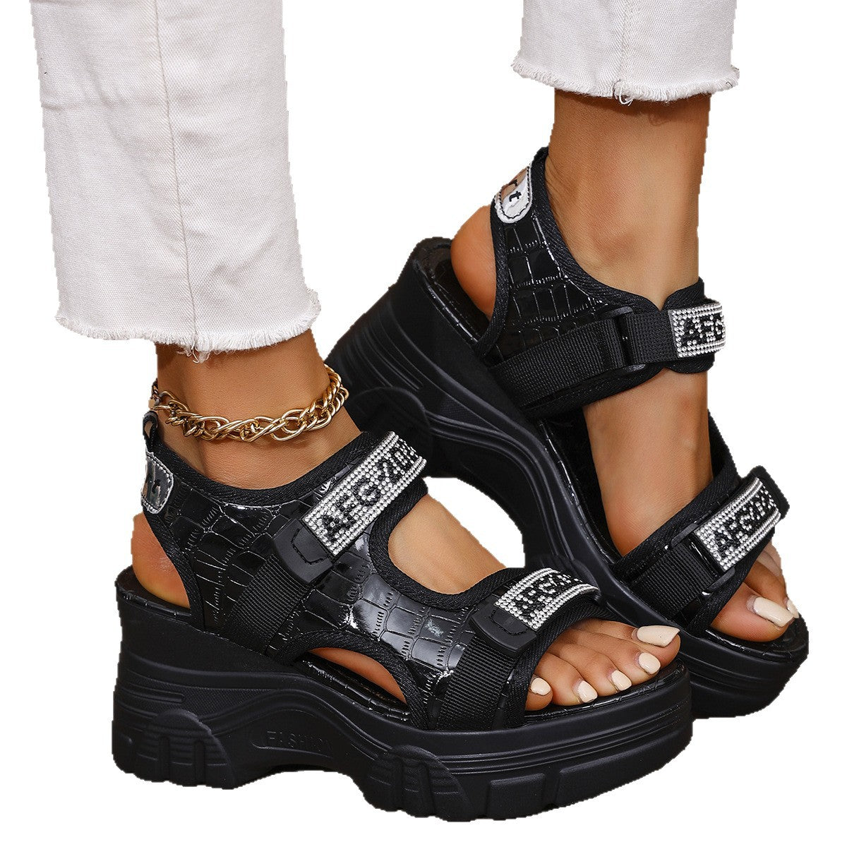Sandales Orthopédiques Chics au Design Unique