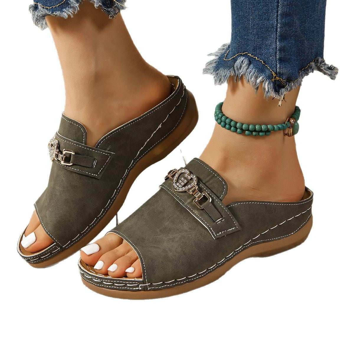 Chaussures Orthopédiques Gracieuses au Look Moderne