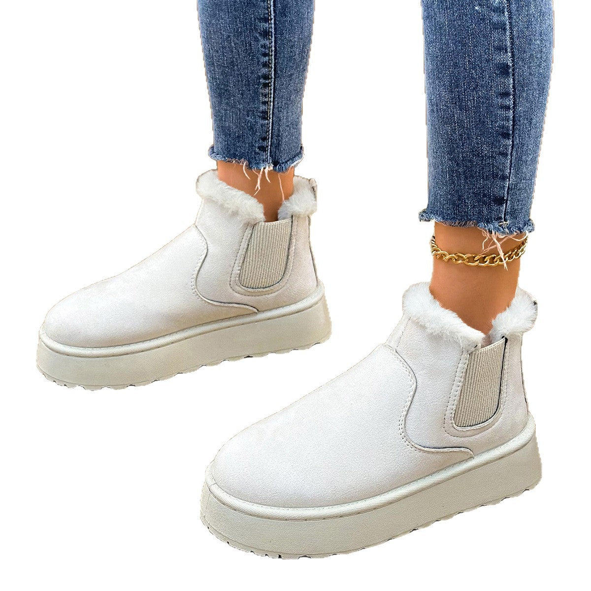 Bottes Orthopédiques Gracieuses au Look Moderne