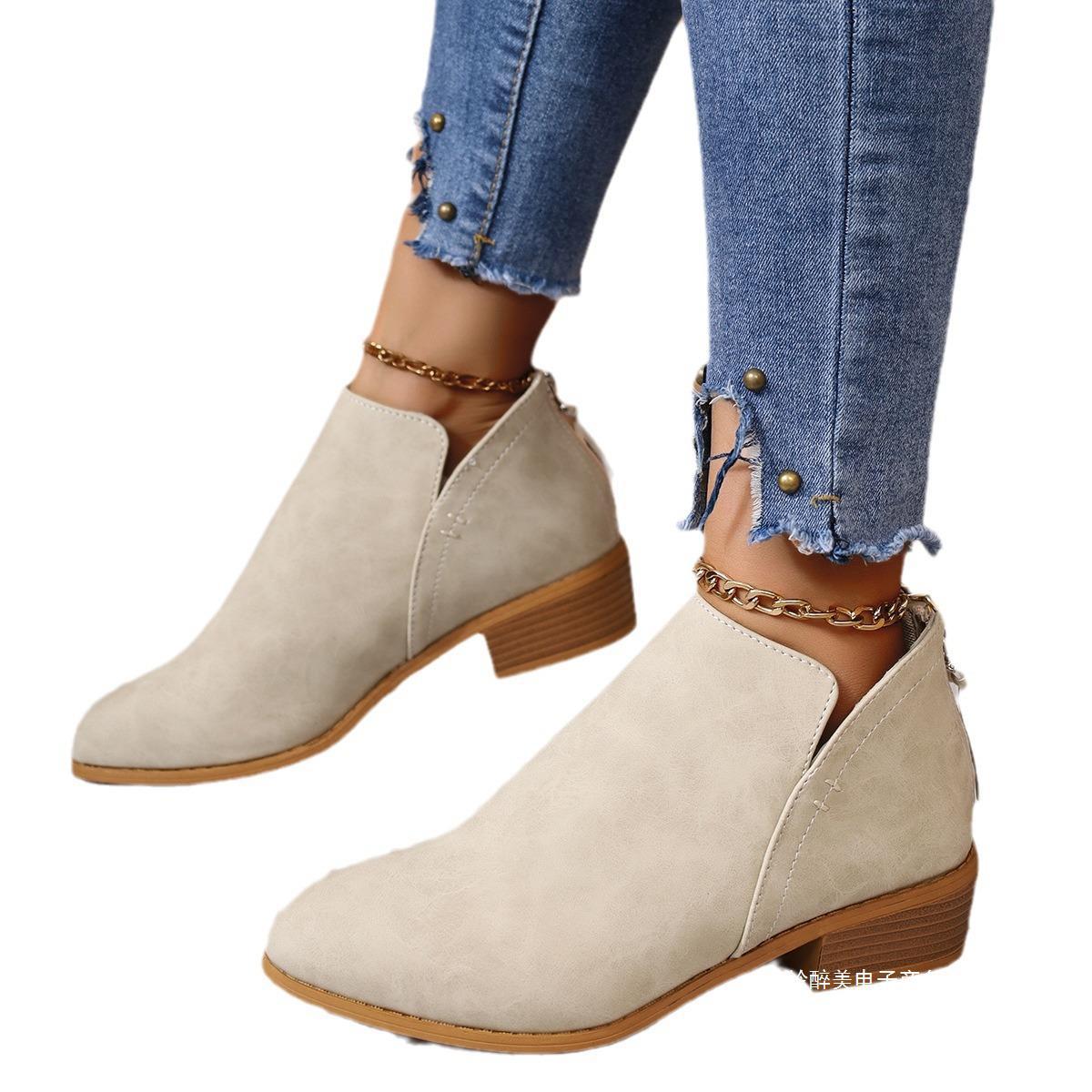 Bottes Orthopédiques Gracieuses au Look Moderne