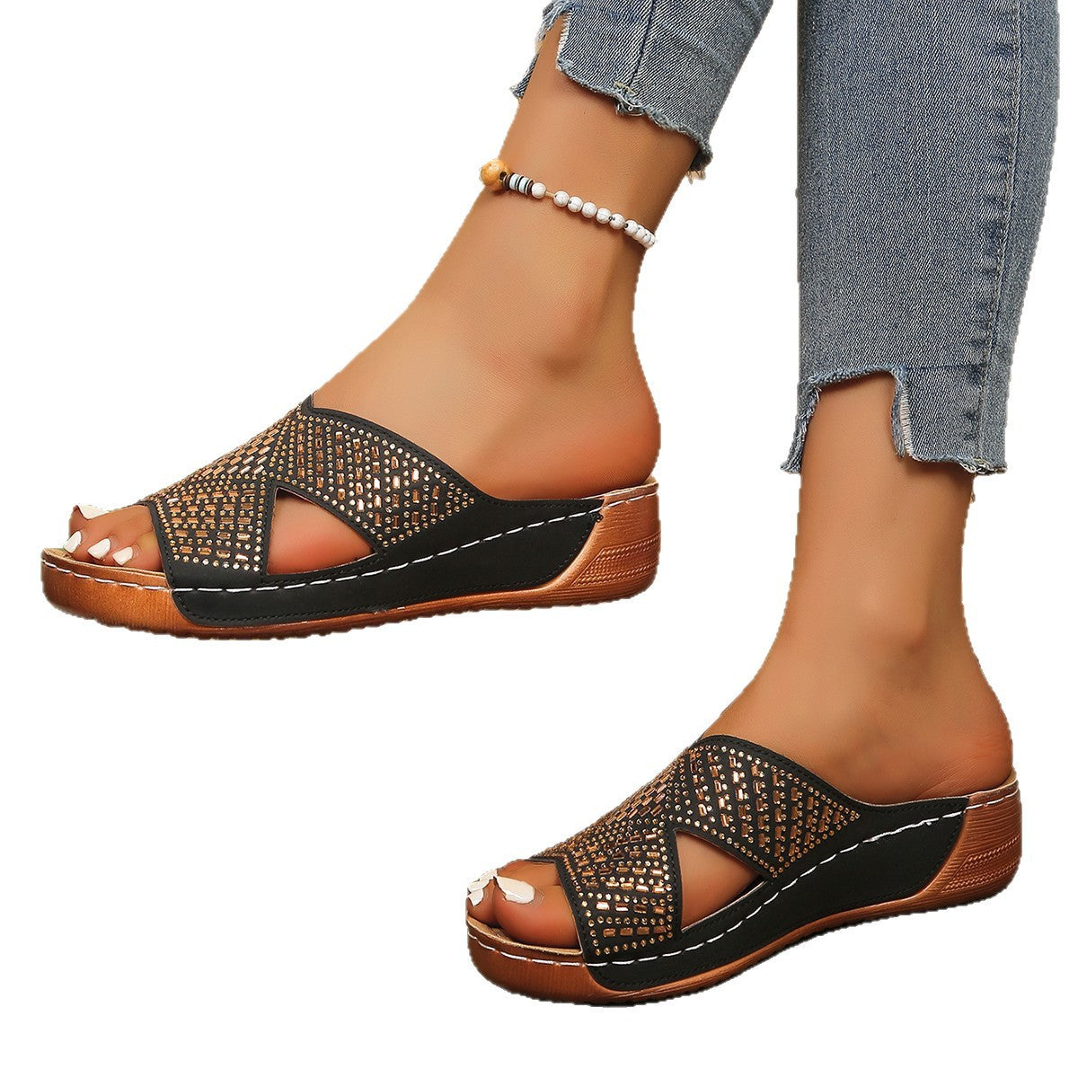 Sandales Orthopédiques Chics au Design Unique