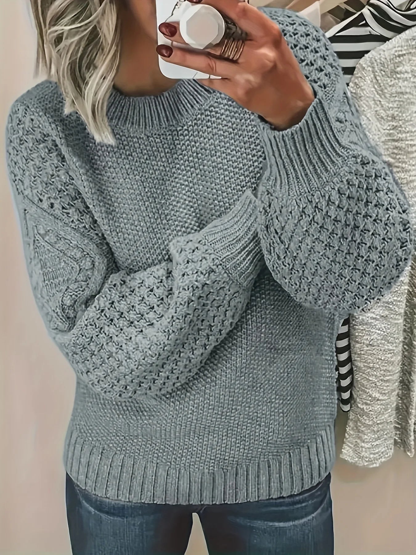 Tendance et intemporel Pull