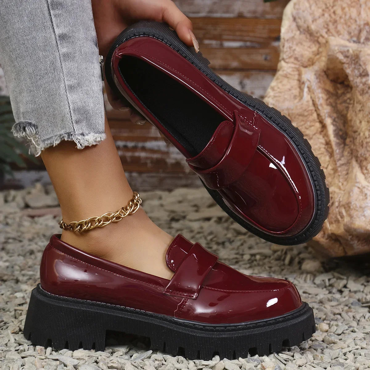 Orthopédique Mocassins de soutien et élégant