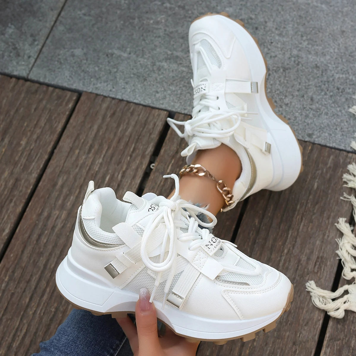 Orthopédique Baskets épuré et de soutien