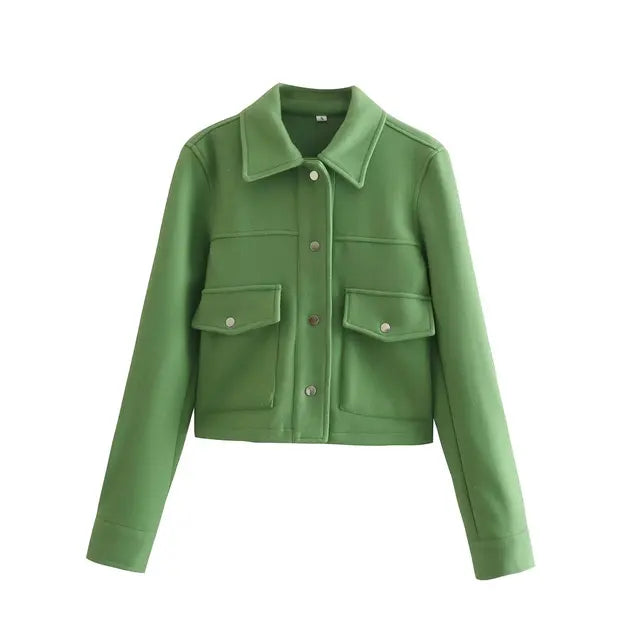 Veste au design réfléchi