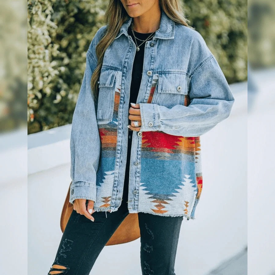 EP | KristinaJacket I Veste Denim pour femmes