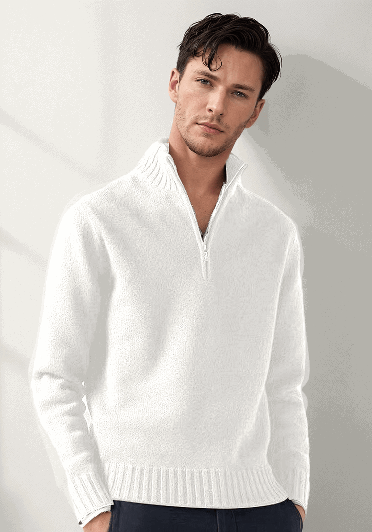 Pull au design classique