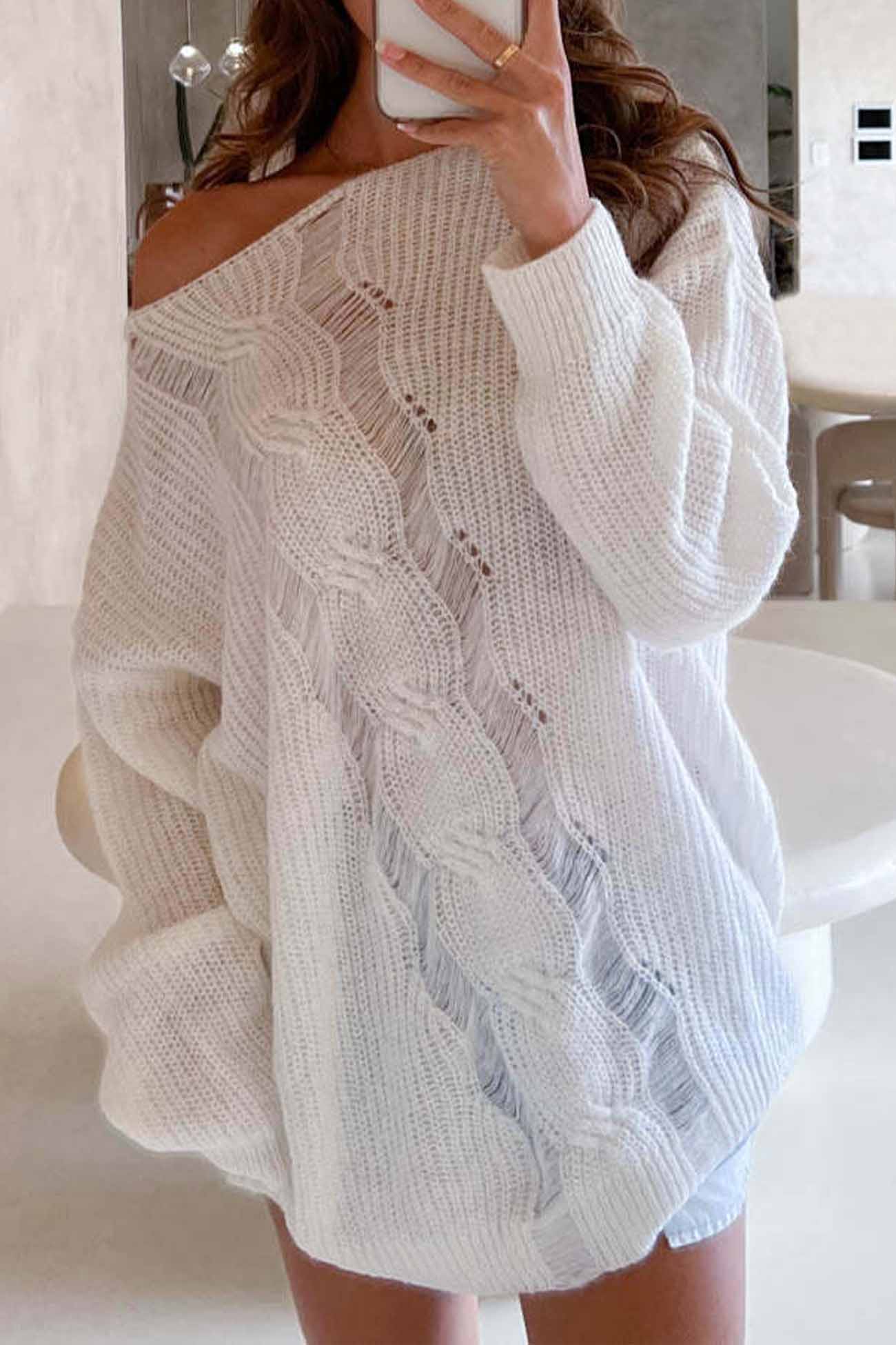 Pull au style vintage intemporel