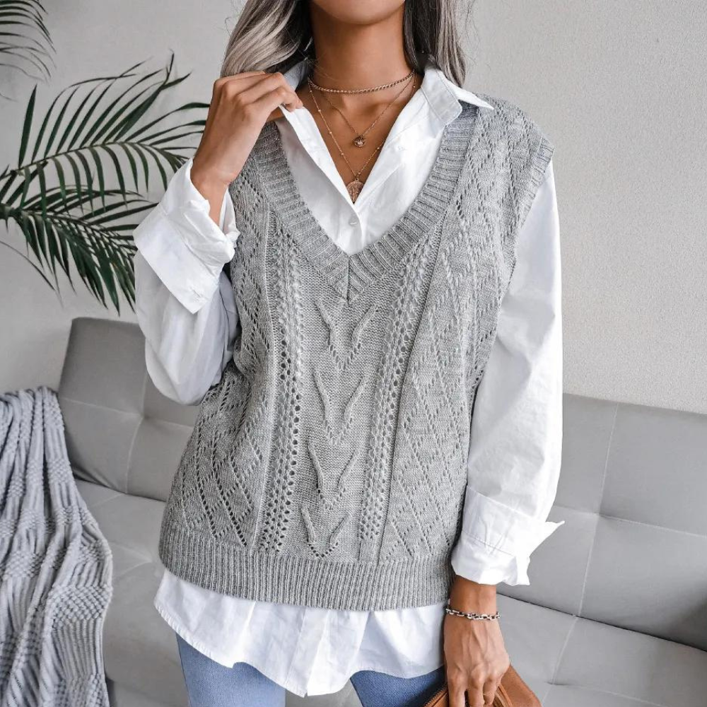 Pull au style vintage intemporel