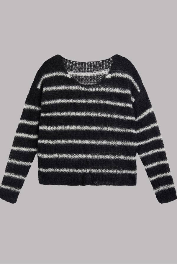 Pull au design classique