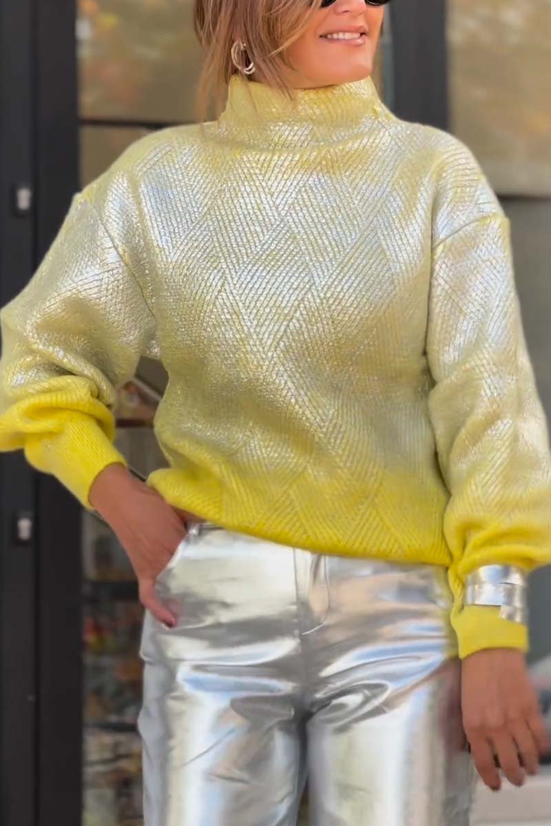 Pull au design classique