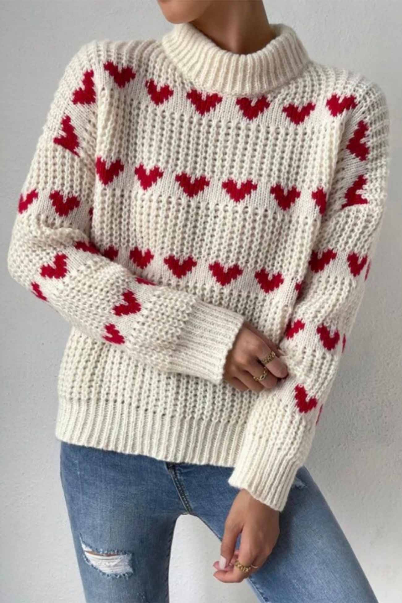 Pull au style vintage intemporel