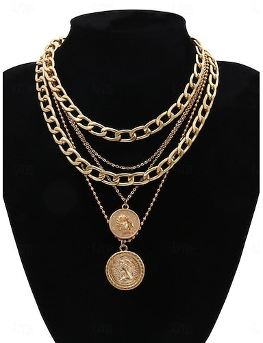 Necklace Chrome Classic Animal Heart Shape Necklace for Daily
