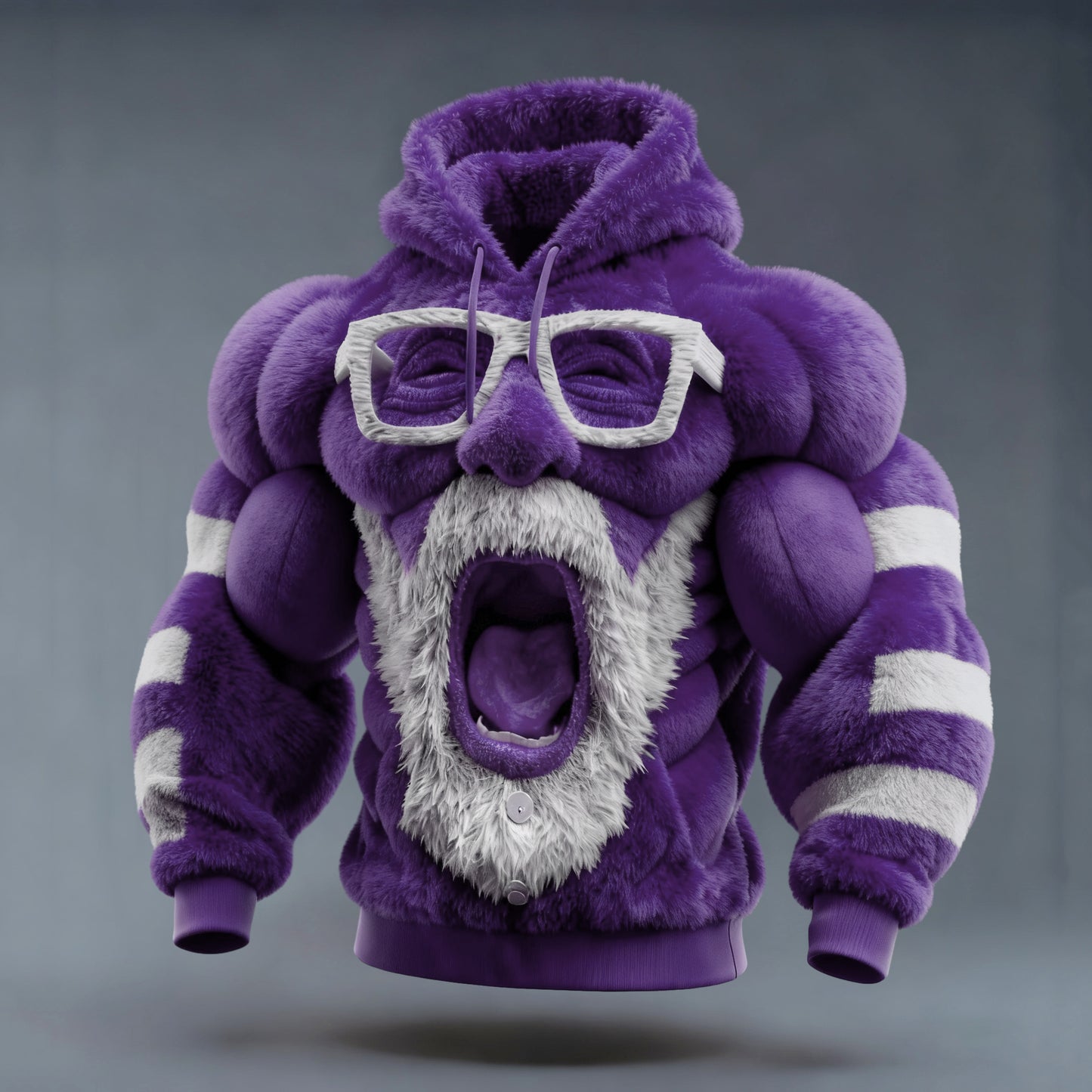 Ugly Christmas Sweater Funny Santa Claus Hooded Hoodie artswardrobe