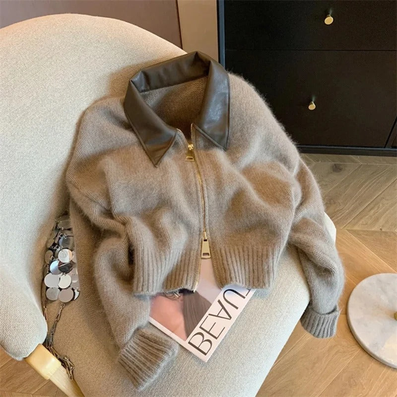 Pull au design réfléchi