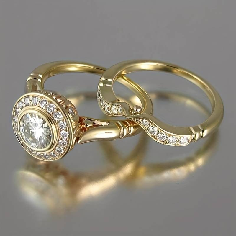 Or Bague romantique pour moments spéciaux