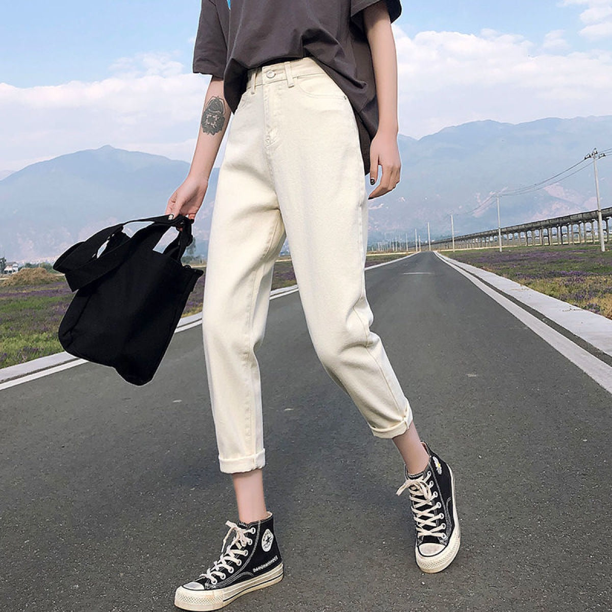 Pantalon au design classique