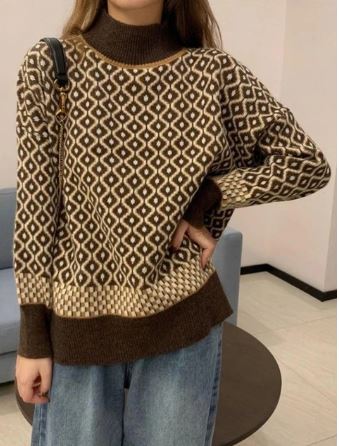 Pull au design classique