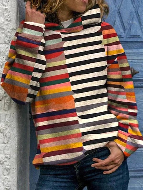EP | Sweat à capuche multicolore