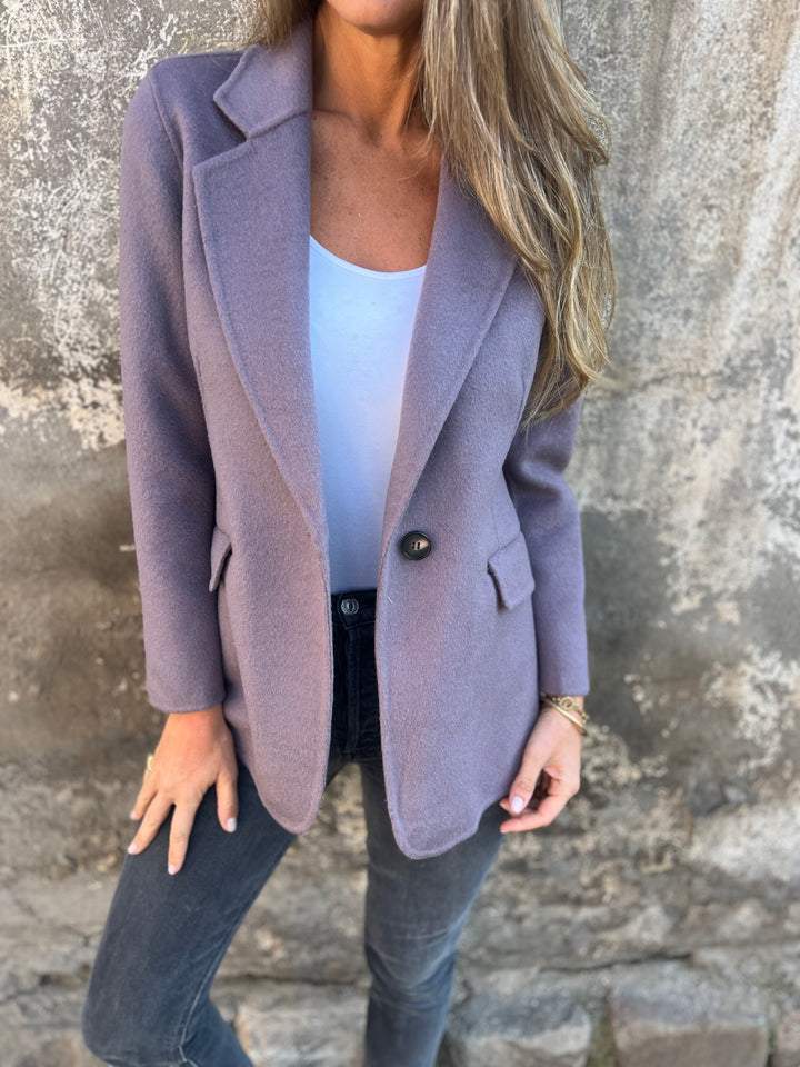 EP | Blazer classique à boutons pour femmes