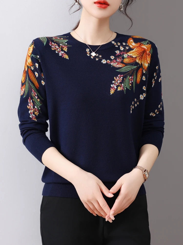 Pull au design réfléchi
