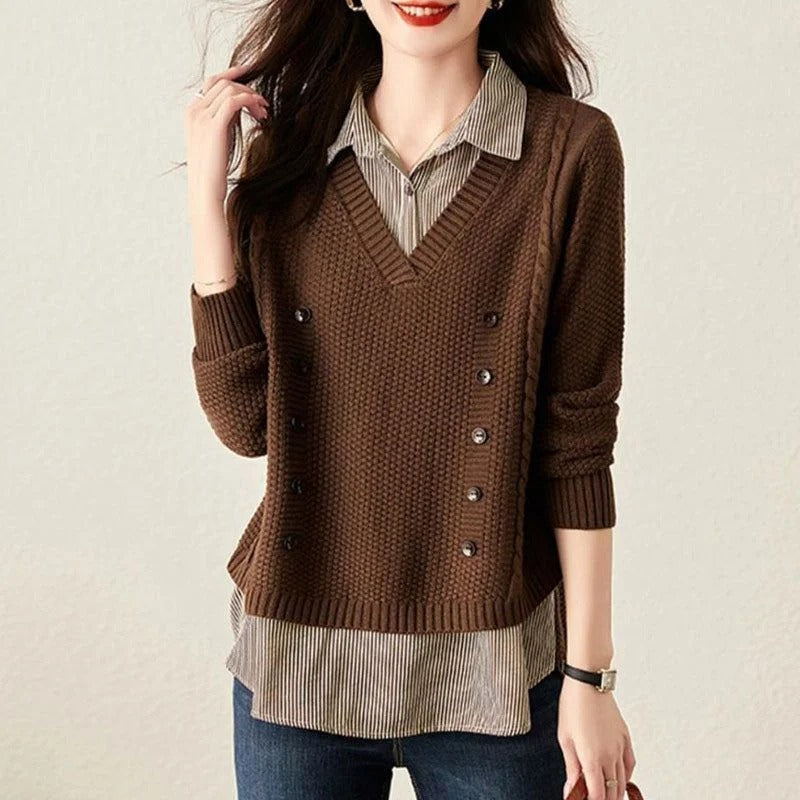 Pull au design classique