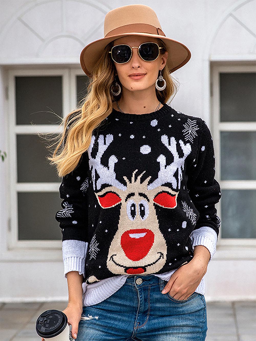 Pull vintage classique