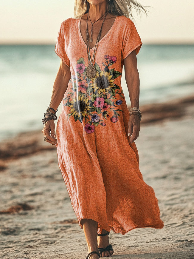 Robe au style vintage intemporel