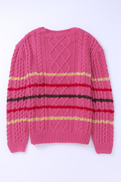 Pull au design réfléchi