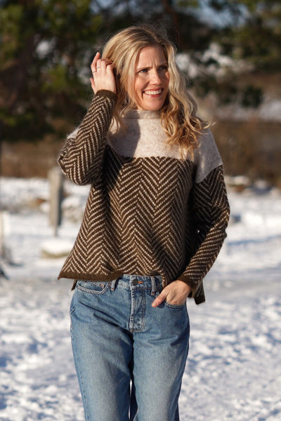 Pull au design classique