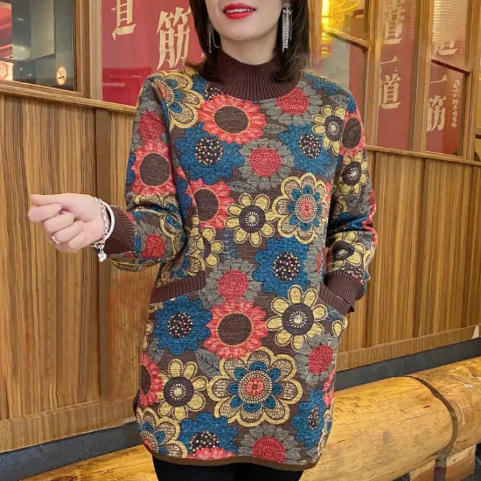 Pull au design réfléchi