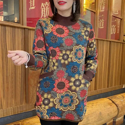 Pull au design réfléchi