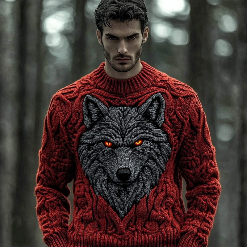 Pull au design classique